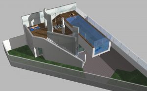 Unifamiliar con Piscina Cubierta en Torrejón de Ardoz. Francisco Nieto Arquitectos